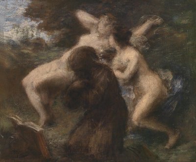 La tentation de Saint Antoine - Ignace Henri Jean Fantin Latour